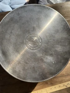Olla de acero inoxidable vintage Luster Ware 18-10 8 cuartos - Imagen 1 de 9