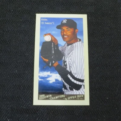 2009 Upper Deck Goodwin Champions Mini #222 Mariano Rivera Yankees  - Image 1 of 2