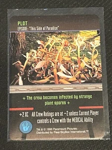 Star Trek The Card Game Plot This Side of Paradise - Picture 1 of 2
