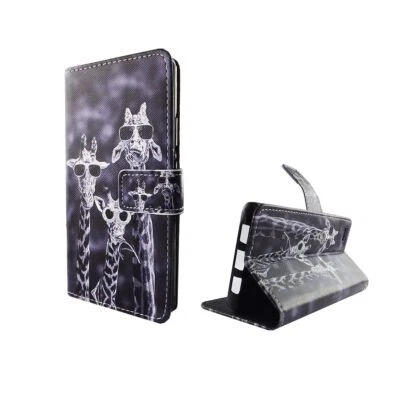 Custodia cellulare Protezione per Huawei P8 Lite Cover Borsa Wallet - Immagine 1 di 4