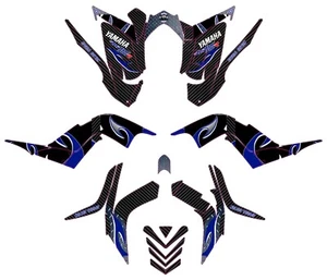 Fits Raptor 700R Graphics decal kit Yamaha 2006 2007 2008 2009 2010 2011 2012 - Picture 1 of 1