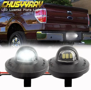 For 1990-1996 Ford Bronco LED License Plate Light Tag Lamp Assembly Replacement - Picture 1 of 11