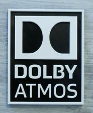 3D Printed Dolby Atmos Logo Sign Print Home Cinema Decoration Movie Lover Gifts