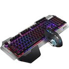 Wireless Gaming Keyboard and Mouse For Computer Desktop LEDBacklight Rechargeble
