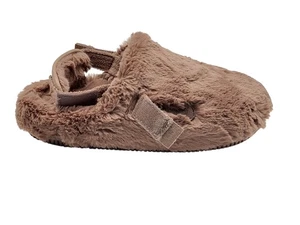 Nike Calm Mule SE Shoes Womens Size 6 Brown Faux Fur Slippers FZ3119-200 New - Picture 1 of 10