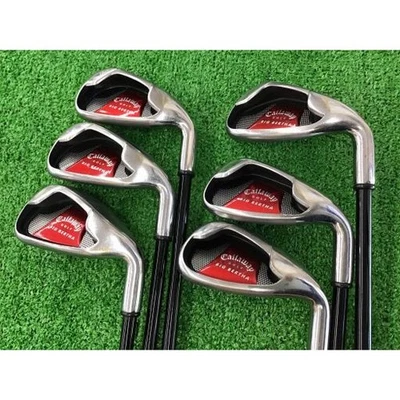Callaway Big Bertha Iron Set 6pcs 5u-pw Big Bertha Graphite Flex S USA - Image 1 of 4