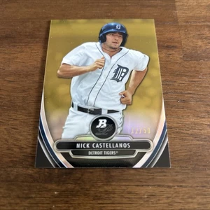 Bowman Platinum Prospects Nick Castellanos Gold 2013 12/50 BPP15 Tigers Phillies - Imagen 1 de 2