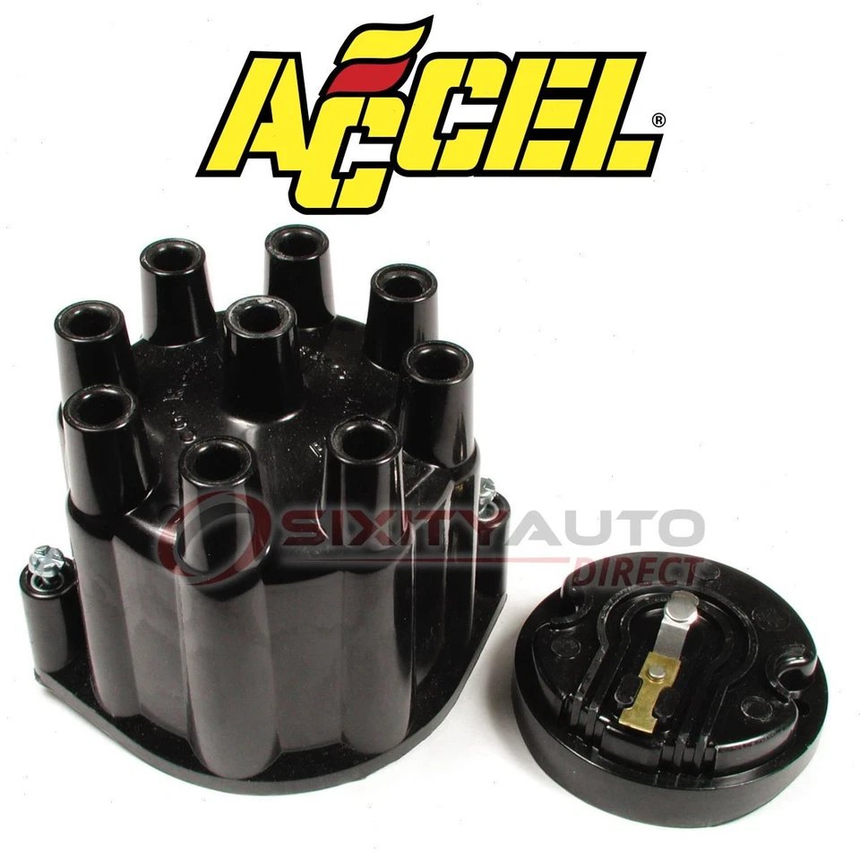 ACCEL Distributor Cap & Rotor Kit for 1973-1974 Chevrolet Laguna 5.7L 6.6L nb Foto 1 de 4