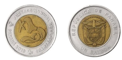 Panama 1 Balboa, 2019, KM #168, XF-Extremely Fine Commemorative - Image 1 of 3