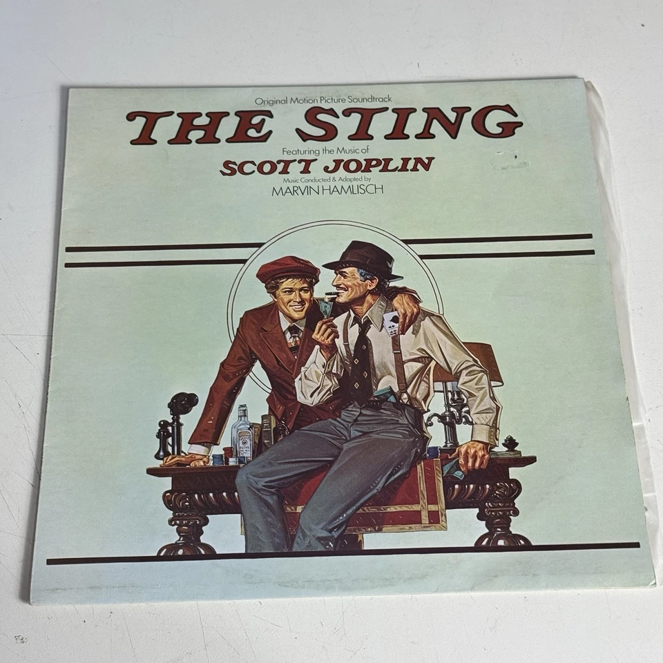 The Sting Original Motion Picture Soundtrack Vinyl LP Astor Record 1974 MAPS7220 - Image 1 of 4