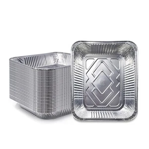 (30 Pack) Premium Lasagna Pans 14" x 10" x 3” Heavy Duty l Disposable Aluminu... - Picture 1 of 9