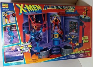 X-Men Headquarters Danger Room Play Set in Original Box, Vintage 1995 ToyBiz - Picture 1 of 15