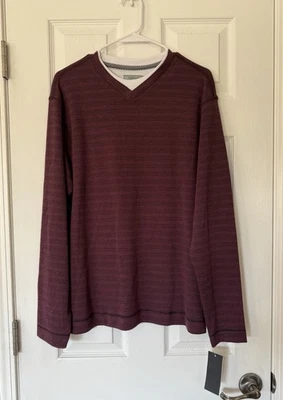 Men’s Method Wine Color Long Sleeve Shirt Size S New with Tags Kohl’s - Image 1 of 4