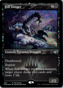 Fell Stinger P Play Promos 406 FOIL Near Mint - Picture 1 of 1