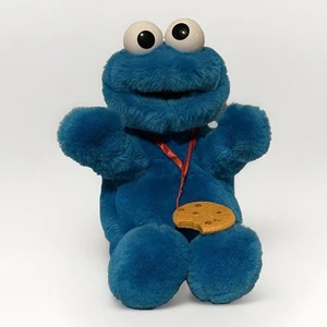 Vintage Yum Yum Cookie Plush Sesame Street Does Not Talk Or Move - Picture 1 of 4