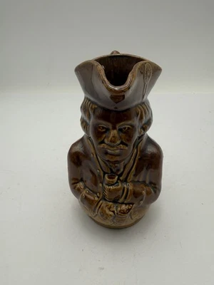 BENNINGTON TOBY JUG ROCKINGHAM GLAZE    L17 - Image 1 of 4