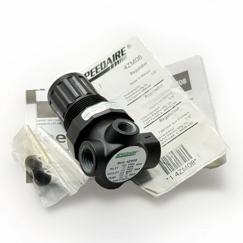 NEW SPEEDAIRE 4ZM08 | AIR REGULATOR  | 300 PSIG - Image 1 of 4