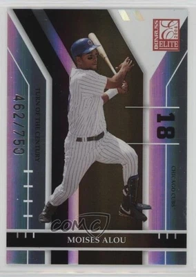 2004 Donruss Elite Turn of the Century /750 Moises Alou #86 - Image 1 of 2