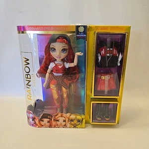 RUBY ANDERSON | NUEVO Muñeca de Moda Original Rainbow High 1ª Edición con 2 Trajes - Imagen 1 de 11
