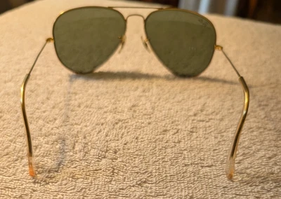 Vintage B&L Ray Ban Outdoorsman Aviator Sunglasses 58-14 - Image 1 of 4