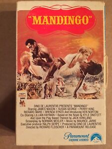 Mandingo Betamax BETA Paramount vcr vhs tape Dino De Laurentiis James Mason