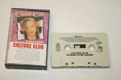 Culture Club - Kissing to be Clever -Audio Cassette 1982 Classic Pop Rock Virgin - Imagem 1 de 2