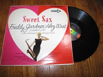 FREDDY GARDNER & ALVY WEST - SWEET SAX - DECCA RECORDS DL 743 17 LP - Image 1 of 2