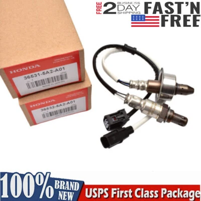 OEM Upstream & Downstream Oxygen Sensor For Honda Accord CR-V Acura ILX TLX 2.4L - Imagem 1 de 4