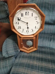 Sterling & Noble Westminster Chime Wall Clock Battery, Time And Chime Work - Picture 1 of 9