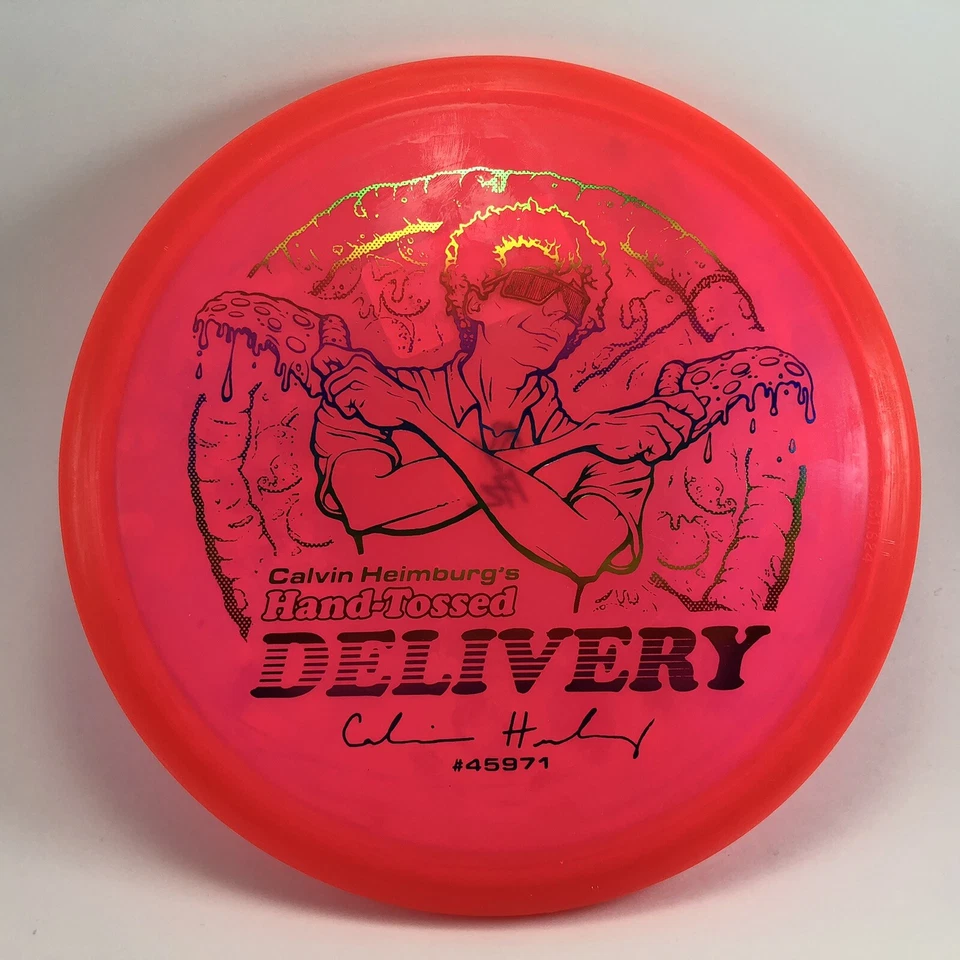 New Calvin Heimburg Hand Tossed Pizza Gummy Champion Rhyno Rare Patent Number - Image 1 of 4