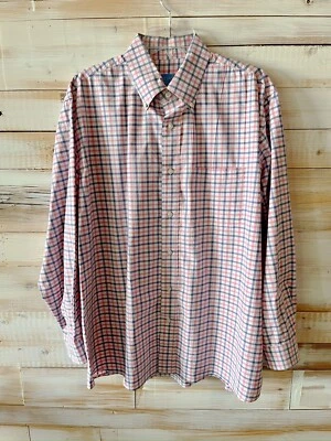 Coast Pawleys Island Shirt Men’s Large Check Button Down LS - Image 1 of 4