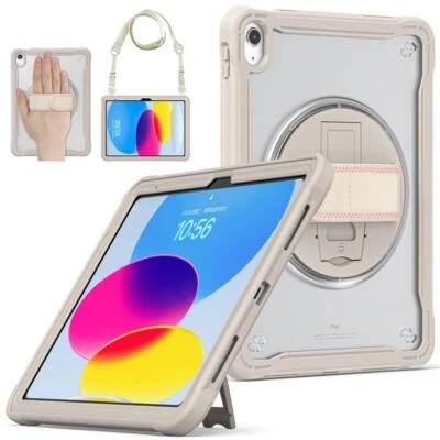 For iPad Case 7th 8th 9th 10th Generation 10.2 10.9 Air 2 Kickstand Shockproof - Image 1 of 4