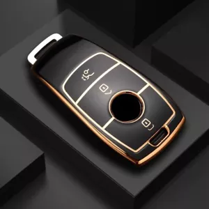TPU Remote Key Fob Cover Case for Mercedes A B C E S G M V Class Vito Sprinter - Picture 1 of 9