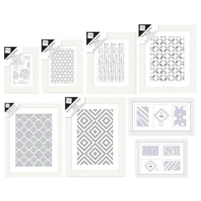 TALLON Marco de póster de foto BLANCO marco frontal de vidrio hogar oficina decoración de pared regalo