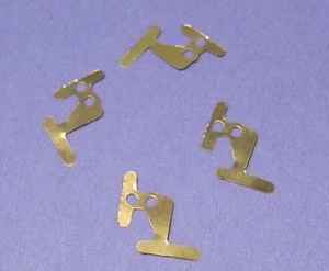 HO/HOn3 ROUNDHOUSE SHAY PART(S) MDC-01 TRUCK ELECTRICAL PICK-UP WIPERS qty 4 - Picture 1 of 1