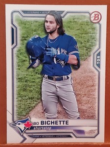 2021 Bowman #7 Bo Bichette BLUE JAYS 