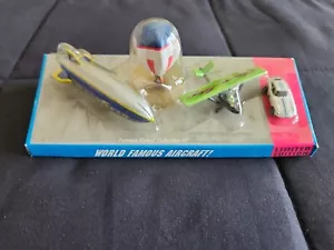 Galoob Micro Machines World Famous Aircraft Set - #7 Famous Flyers - New on Tray - Bild 1 von 1