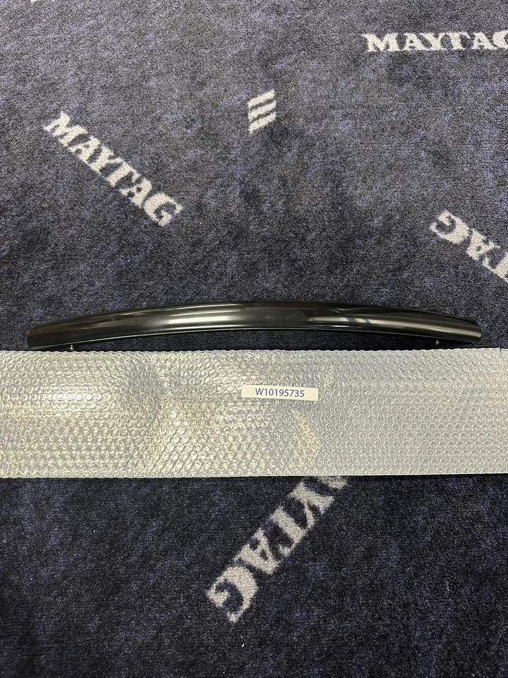 Manija de puerta negra para lavavajillas KitchenAid W10195735 totalmente nueva  Foto 1 de 1