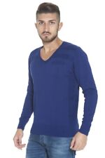 Pullover Herren L Primo Emporio Baumwolle NEU mit Etikett Blau