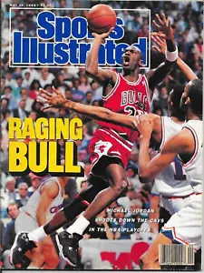 Sports Illustrated 1989 MICHAEL JORDAN Chicago Bull CRAIG EHLO Cleveland NoLABEL - Picture 1 of 2