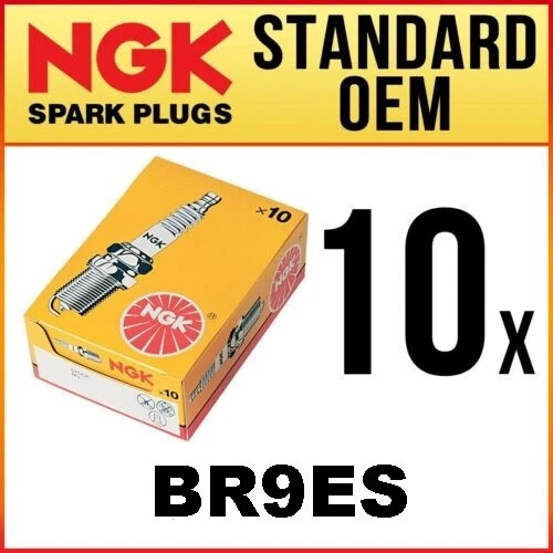 Candele set NGK 6x BR9ES candela resist. 19mm lungo 14mm 3194 3988 5061 5722