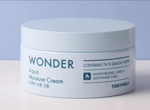 TONYMOLY Wonder Aqua Moisture Cream 300ml Moisturizing Soothing New Free gift - Picture 1 of 3