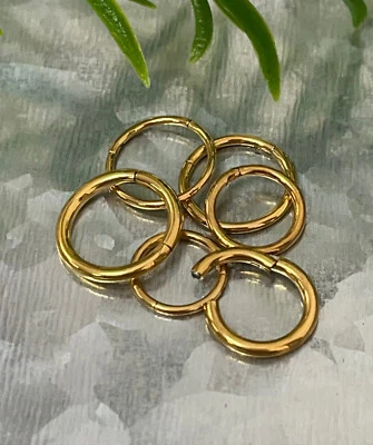 Anillo de segmento con bisagras Clicker de tabique hélice PVD sobre titanio grado implante 1 pieza Foto 1 de 3