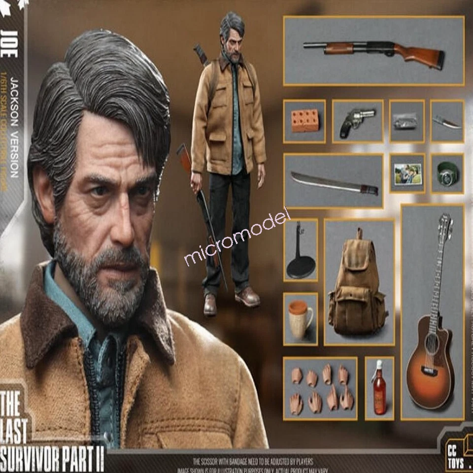 CCTOYS The Last of Us 2 Joel 1/6 Action Figure Model Toy Collectible Box - Photo 1/1