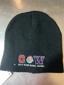 The Ohio State Buckeyes Black Knit Beanie Snow Hat 2019 Rose bowl - Bild 1 von 4