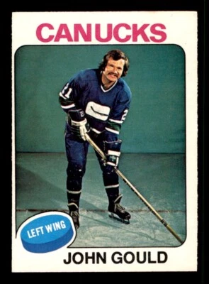 1975 OPC O-Pee-Chee Hockey #266 John Gould EX *e1 - Image 1 of 2