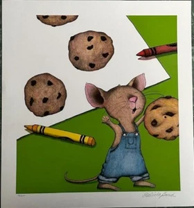 If You Give a Mouse a Cookie SIGNED, LIMITED EDITION print - Picture 1 of 3