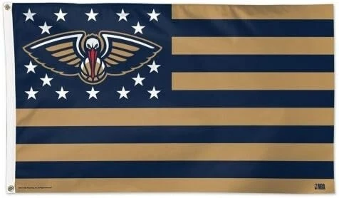 New Orleans Pelicans USA Stars Stripes Banner Flag NEW 3x5 Feet Free Shipping! Cover