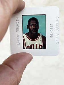 Michael Jordan Chicago Bulls Original Film Slide Collection Very Rare 1995/1996 - Picture 1 of 3