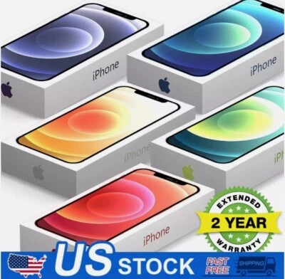 NOVO LACRADO Apple iPhone 13 Mini/12 Mini Desbloqueado de Fábrica EUA ESTOQUE Entrega Rápida - Imagem 1 de 4